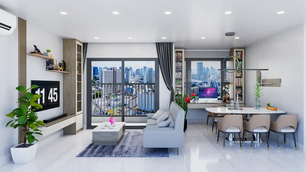 Thiết kế nội thất vinhome quận 9