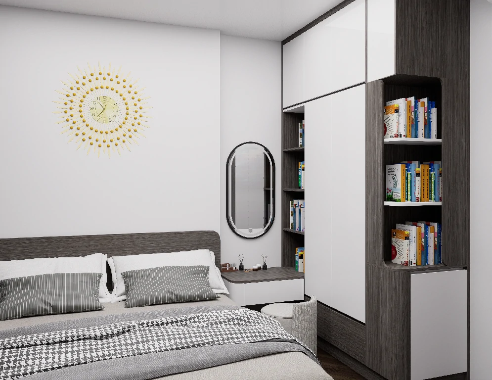 Thiết kế nội thất chung cư Glory Heights GH3 36.10