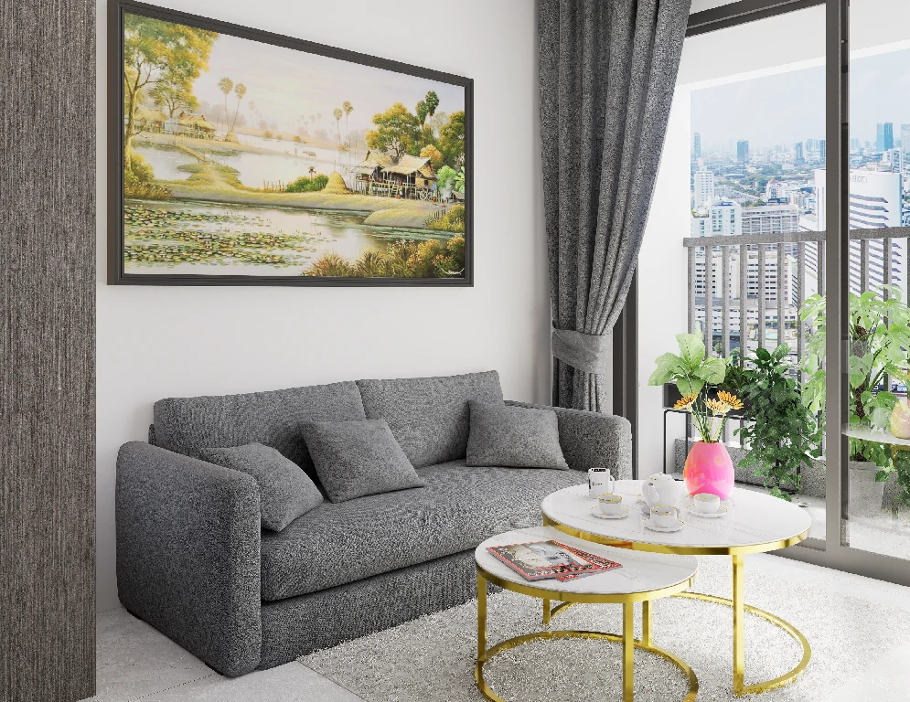 Thiết kế nội thất chung cư Glory Heights GH3 36.10