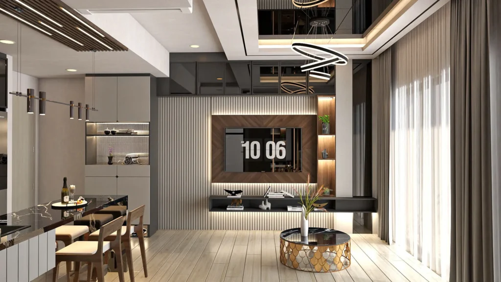 Thiết kế nội thất 2 phòng ngủ Lumie