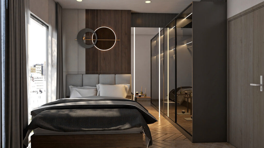 Thiết kế nội thất 2 phòng ngủ Lumie